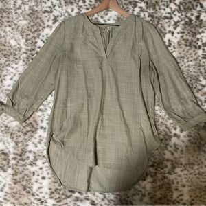 LOFT Sage Green Blouse